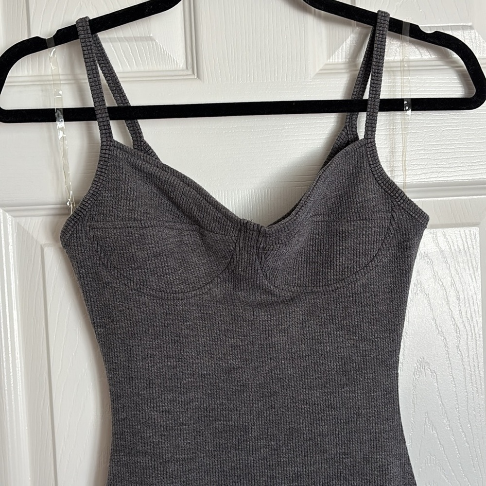 windsor grey dress Windsor Mini Knit Dress Grey